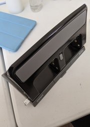 On the field hole punch and tablet used to assemble documents and data for projects